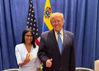 delcy e trump venezuela