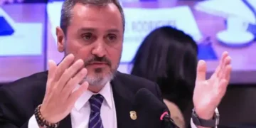 Diretor-geral da Polícia Federal, Andrei Rodrigues, fala durante audiência